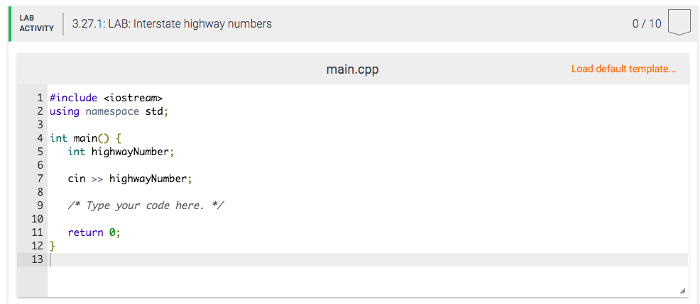 How can I do this assignment for 3.27.1: LAB: | Chegg.com