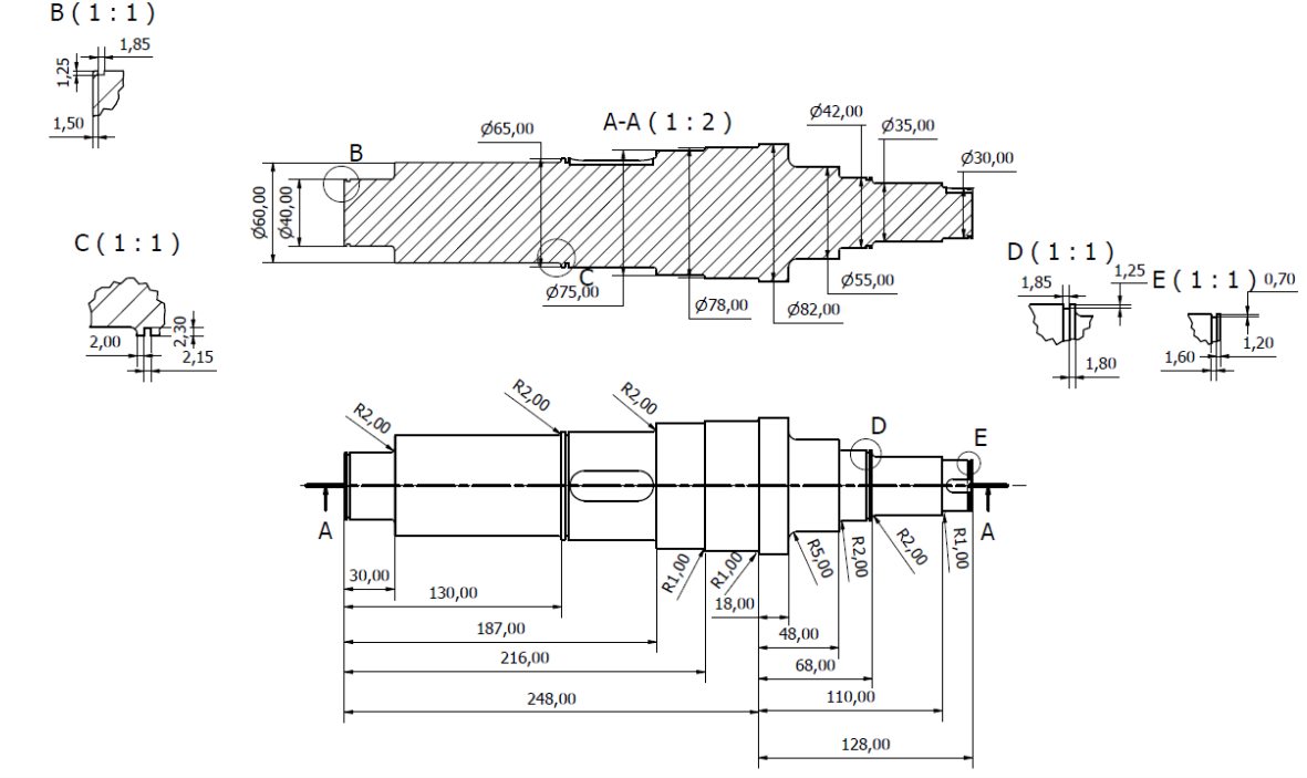 Solved Power on the shaft 5kW, Shaft rotation speed is | Chegg.com