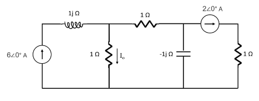 Solved Find the current Io in the circuit below using Mesh | Chegg.com