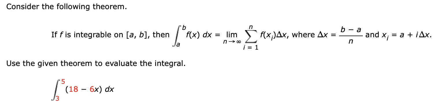 Solved Consider The Following Theorem. B - A If F Is | Chegg.com