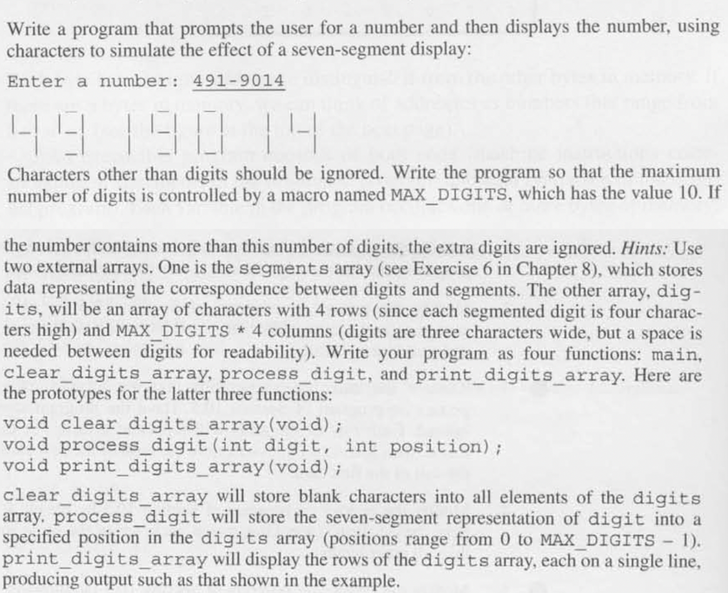 Write a program that prompts the user for a number | Chegg.com