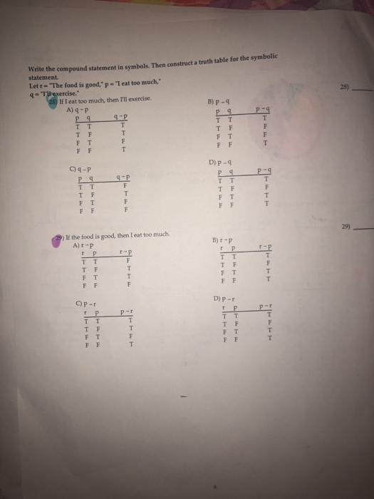 Solved Need help understanding 28 and 29 and the steps to | Chegg.com