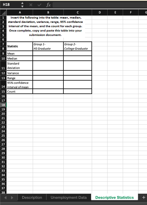 Solved Instructions: For the chosen dataset, follow the | Chegg.com