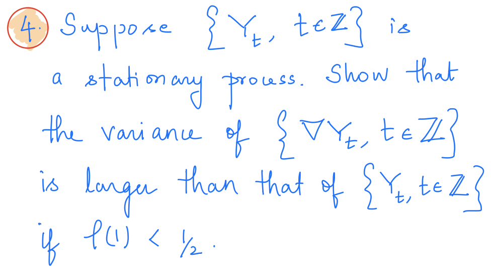 Solved is a 4. Suppose {Y,