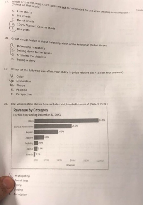 7 Following Chart Types Select Apply Line Charts B Pie Charts C Donut 