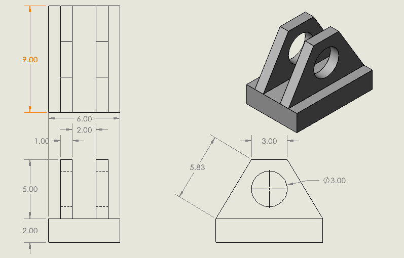 Solved Datum dimension the drawing using proper dimensioning | Chegg.com