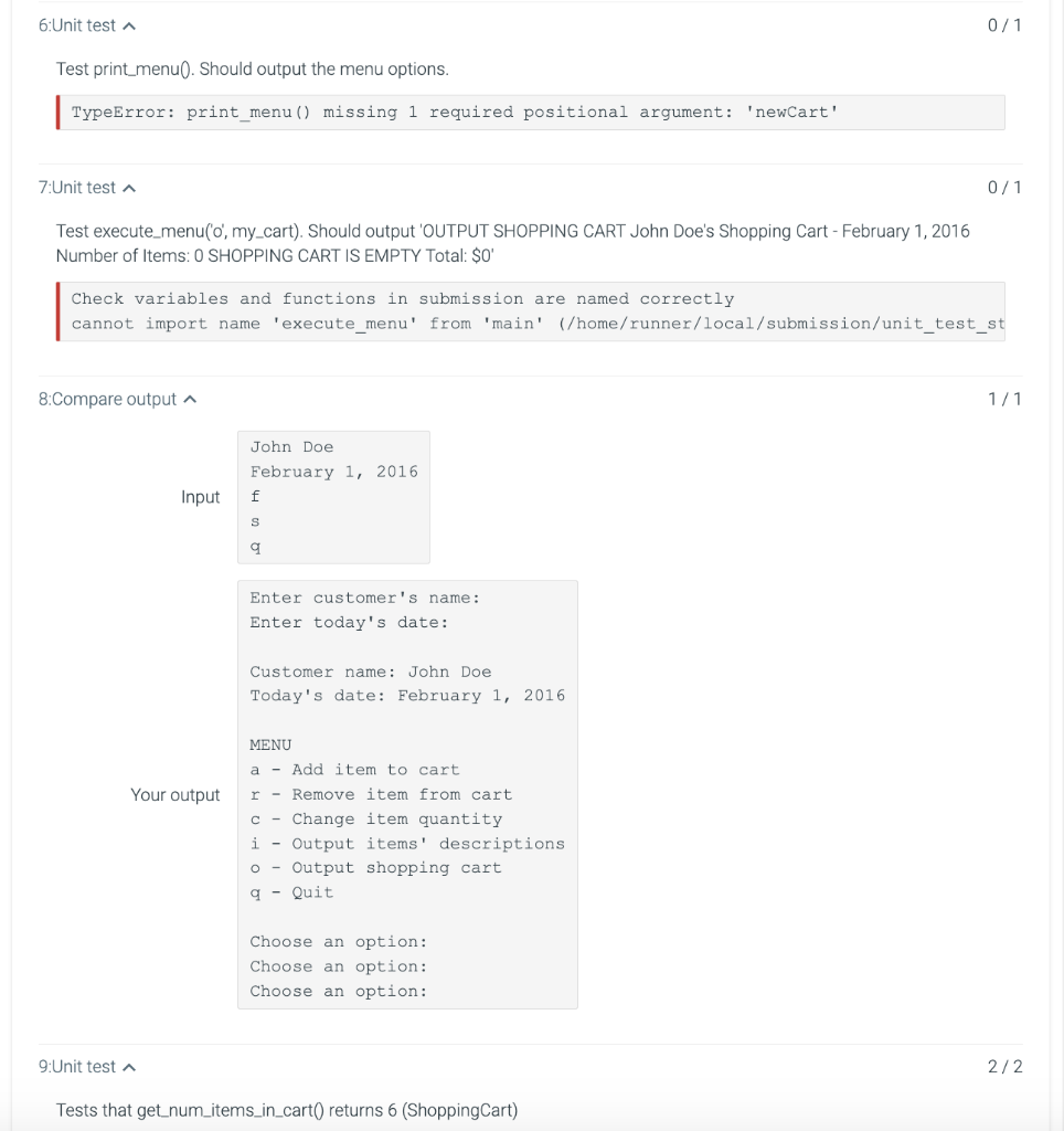 Solved This program extends the earlier "Online shopping | Chegg.com