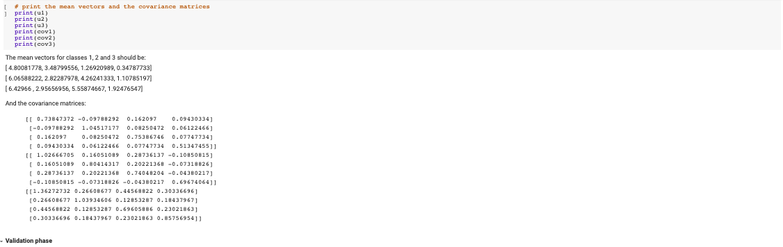 Training Phase import numpy as np import pandas as pd | Chegg.com