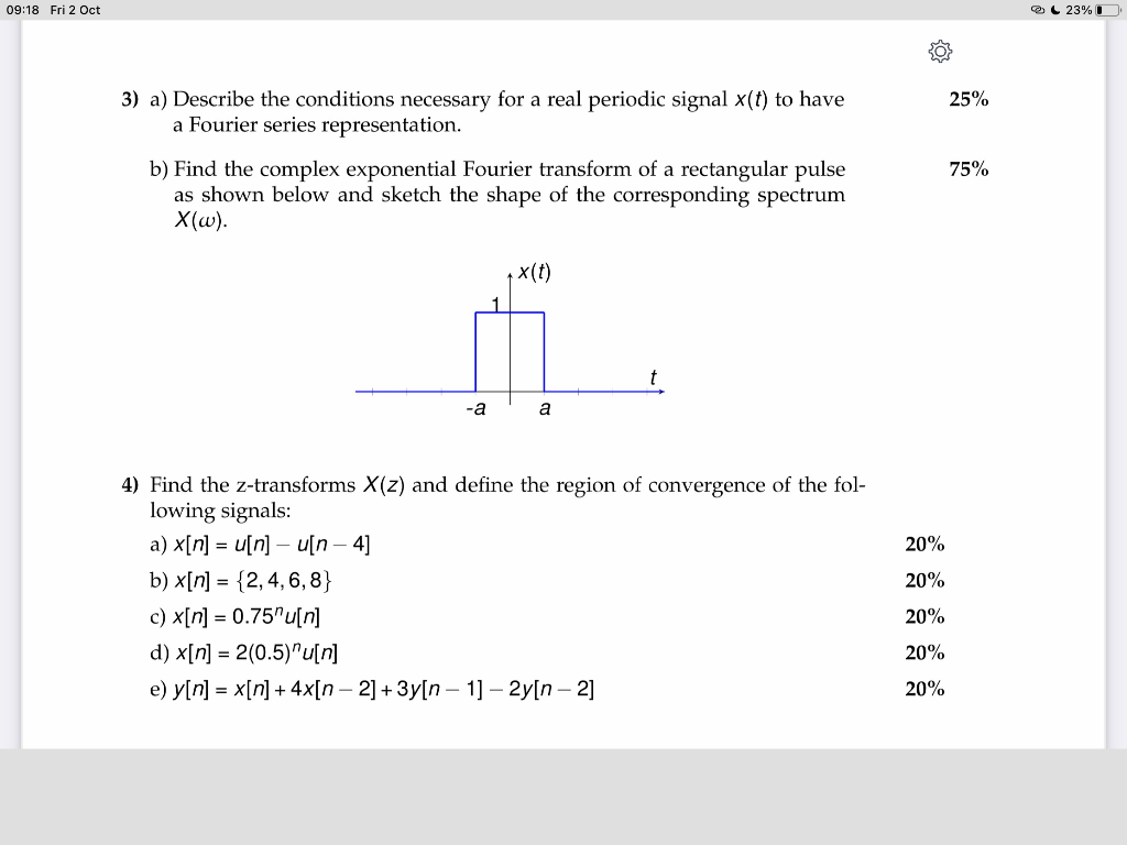 Solved 09 18 Fri 2 Oct 23 25 3 A Describe The Condit Chegg Com