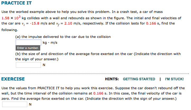 Solved PRACTICE IT Use the worked example above to help you | Chegg.com