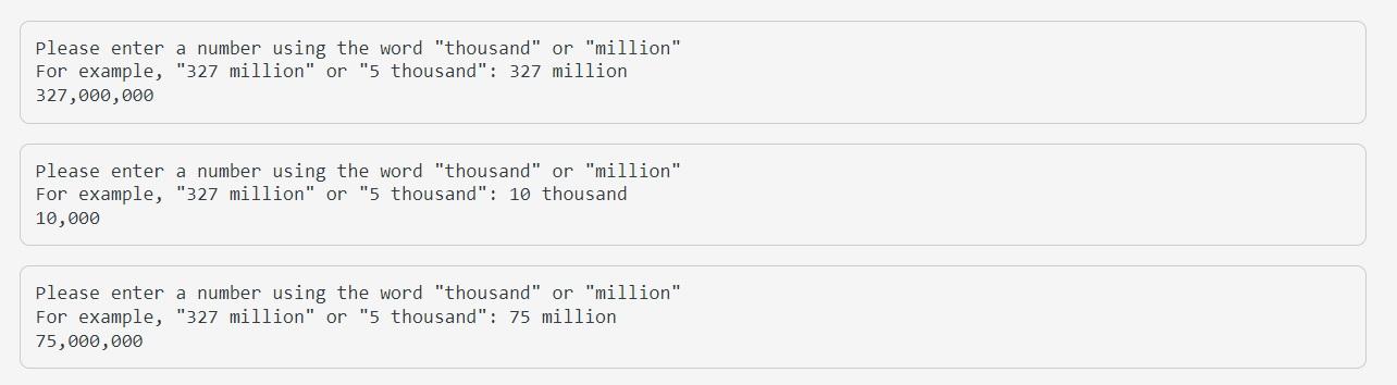 Solved Python - Write a program to parse the user's input, | Chegg.com