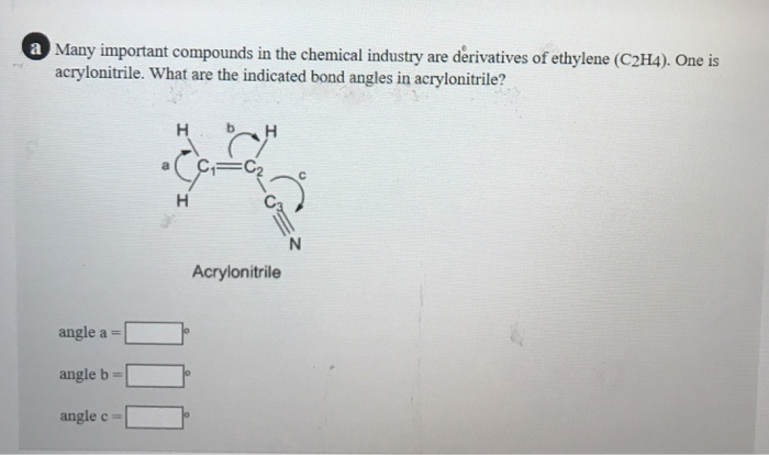 Solved Many important compounds in the chemical industry are