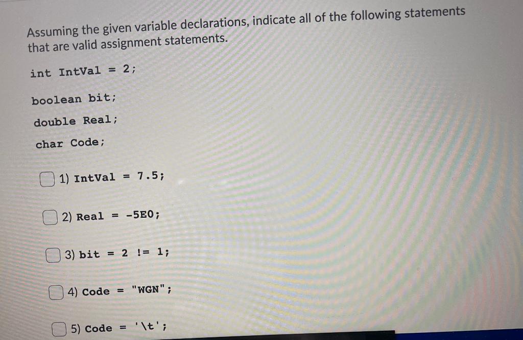 assignment to undeclared variable response