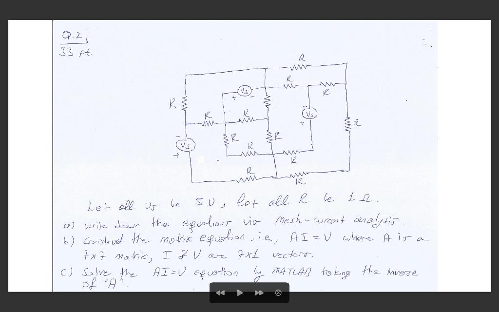 Solved Q 2 33 Pt R Ww Vs Th R R K V Mu W Amma Er R Un Chegg Com