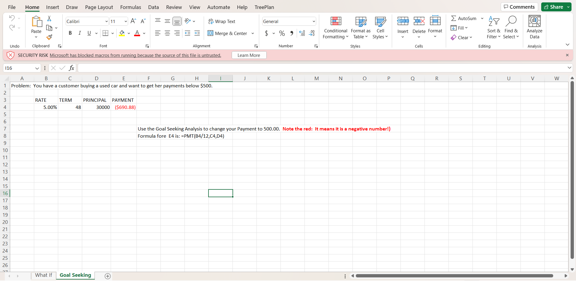 Solve the above excel using excel. | Chegg.com