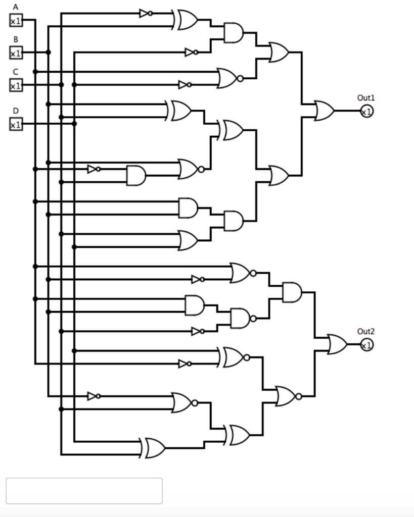 Solved Using The Given Delays For The Circuit Components, | Chegg.com