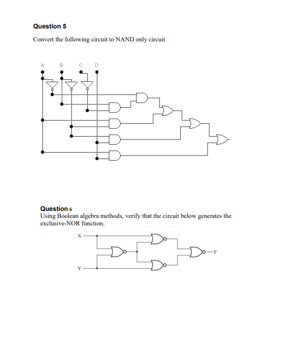 Solved Question 4 Assuming that the NOT and AND gates in the | Chegg.com