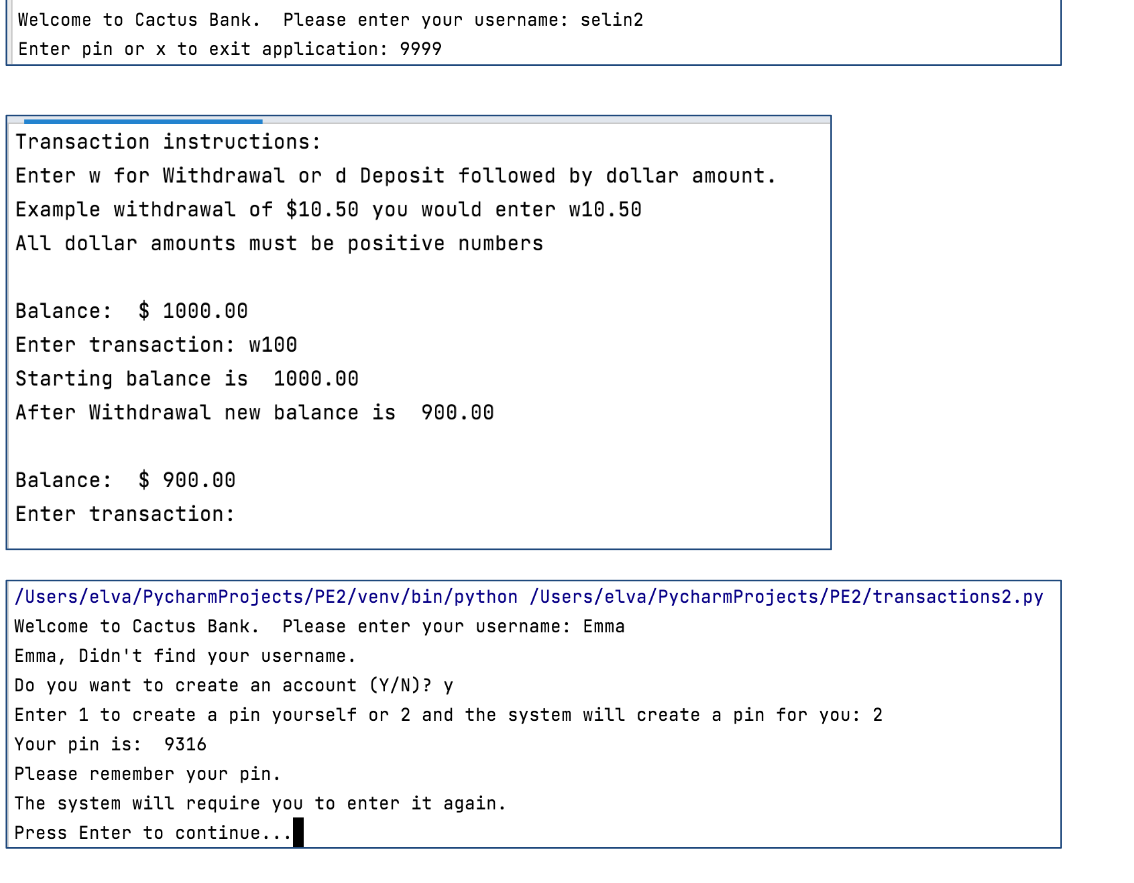 Solved Program Overview The Bank client would like to add | Chegg.com