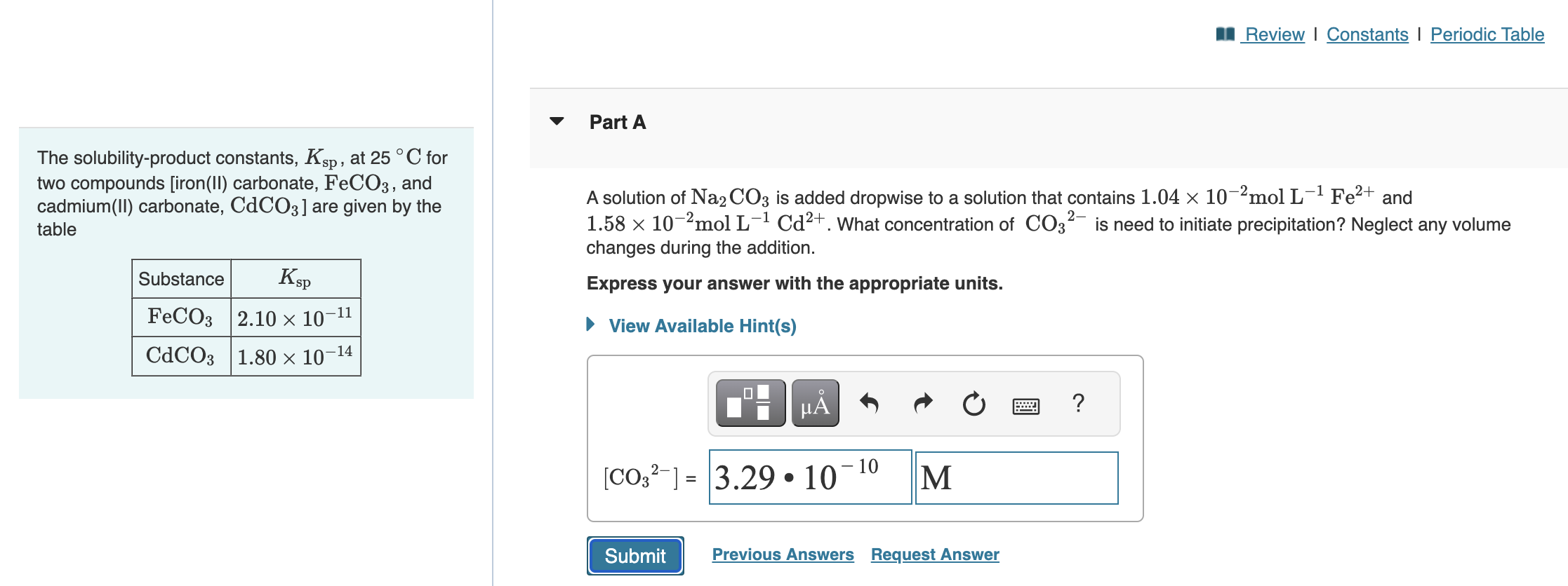 Solved The Solubility Product Constants Ksp At 25∘c For 7008