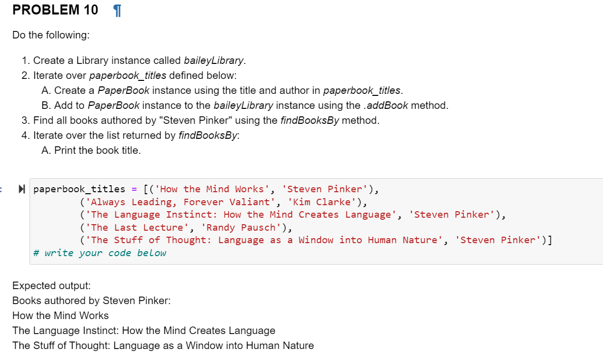 Solved CP10: Please help with this question and provide code | Chegg.com