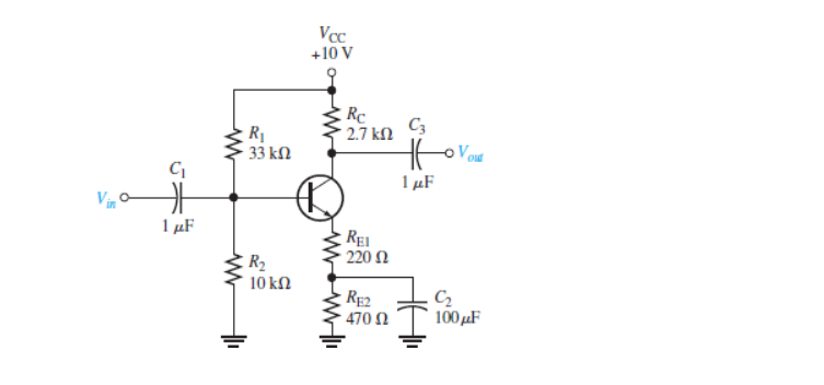 Solved What would be the voltage gain without C2? What would | Chegg.com