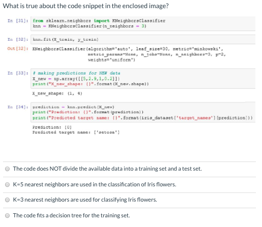 Solved What is true about the code snippet in the enclosed | Chegg.com