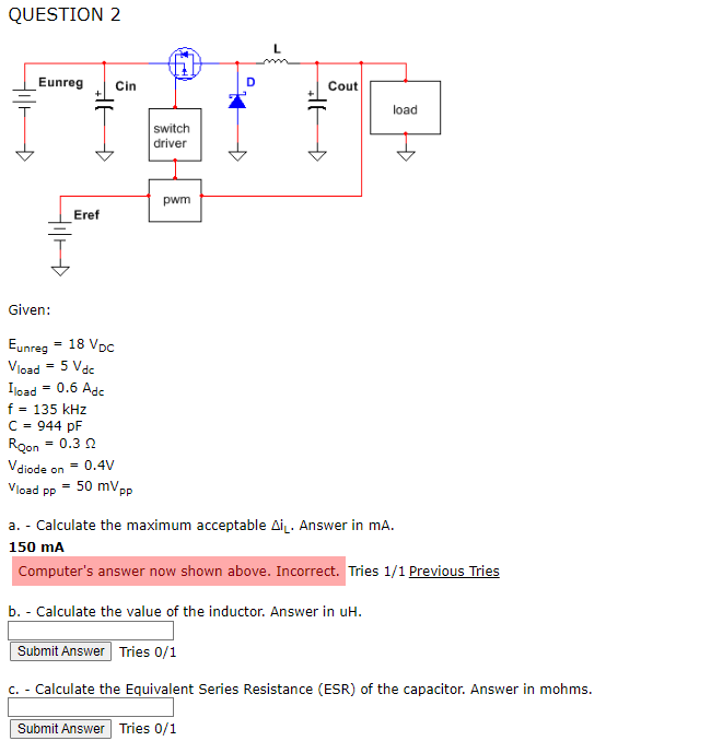 Solved QUESTION 2 Given: A. - Calculate The Maximum | Chegg.com