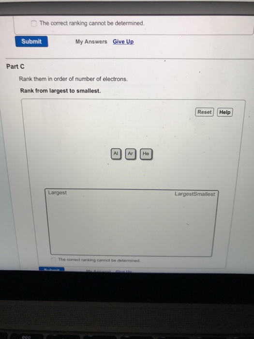 solved-part-a-rank-them-from-largest-to-smallest-in-order-chegg