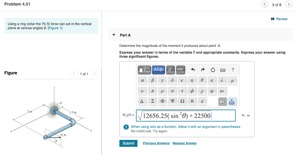 Solved Problem 4.51 3 Of 8 > Review Using A Ring Collar The 