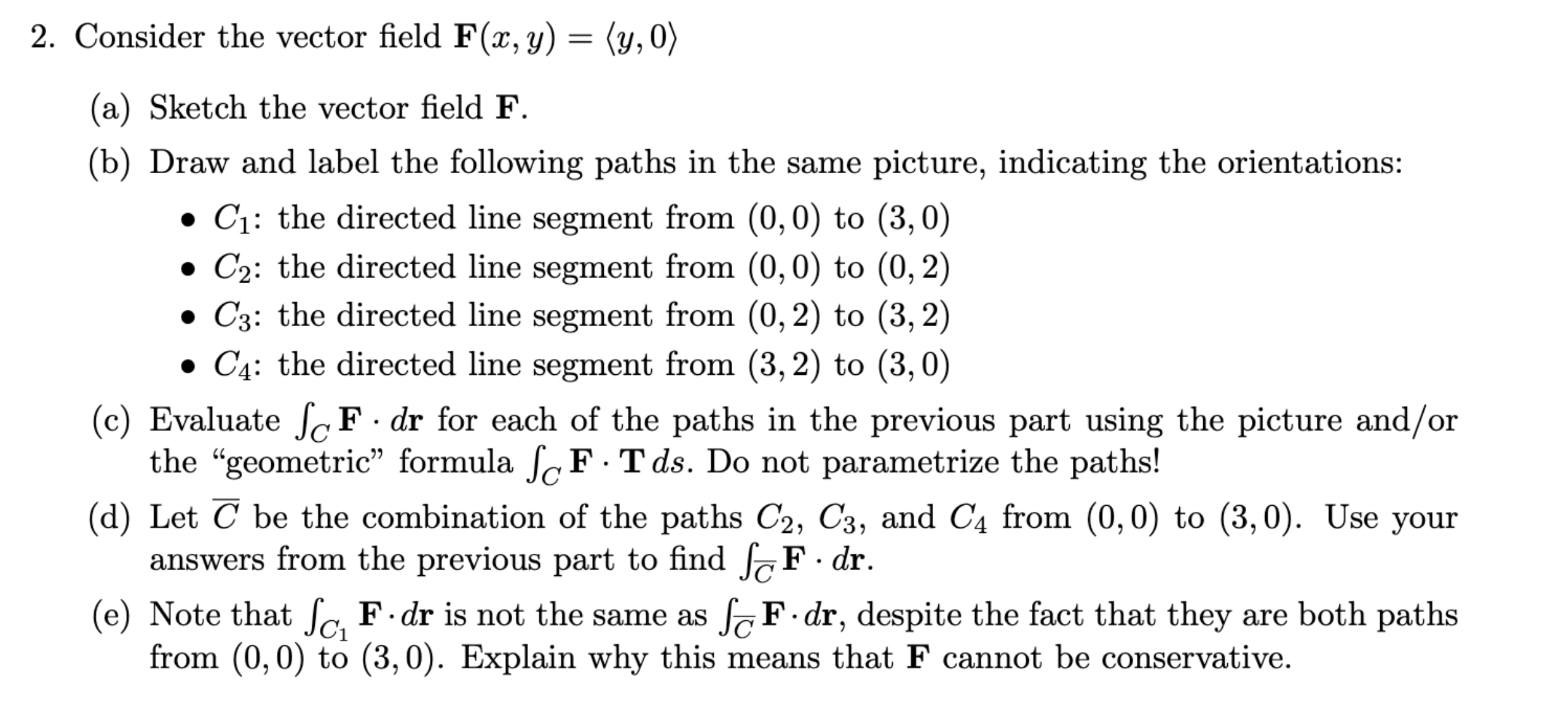 Solved Consider The Vector Field (a) ﻿Sketch The Vector | Chegg.com