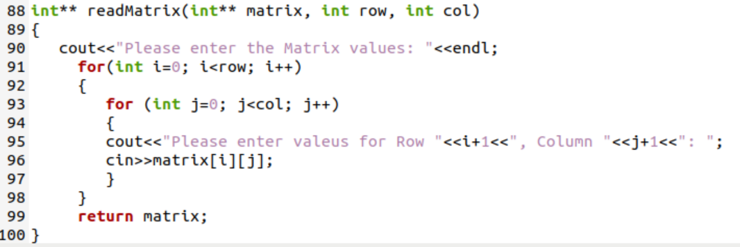 Solved How can I rewrite this segment of code to input all | Chegg.com