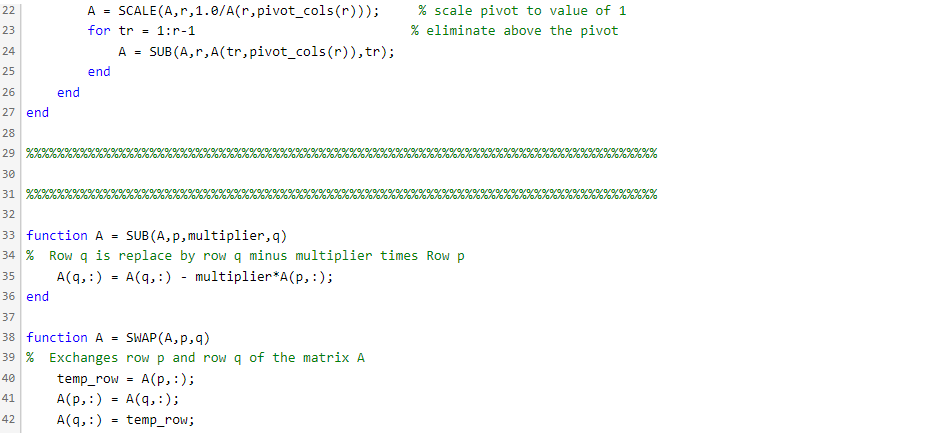 Solved MATLAB Assignment 8: Computing Determinants Using | Chegg.com