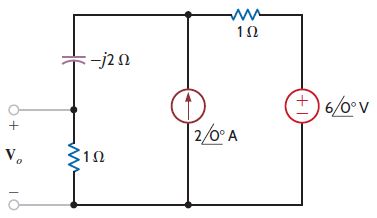 Solved Use Thévenin’s theorem to find Vo in the network. | Chegg.com