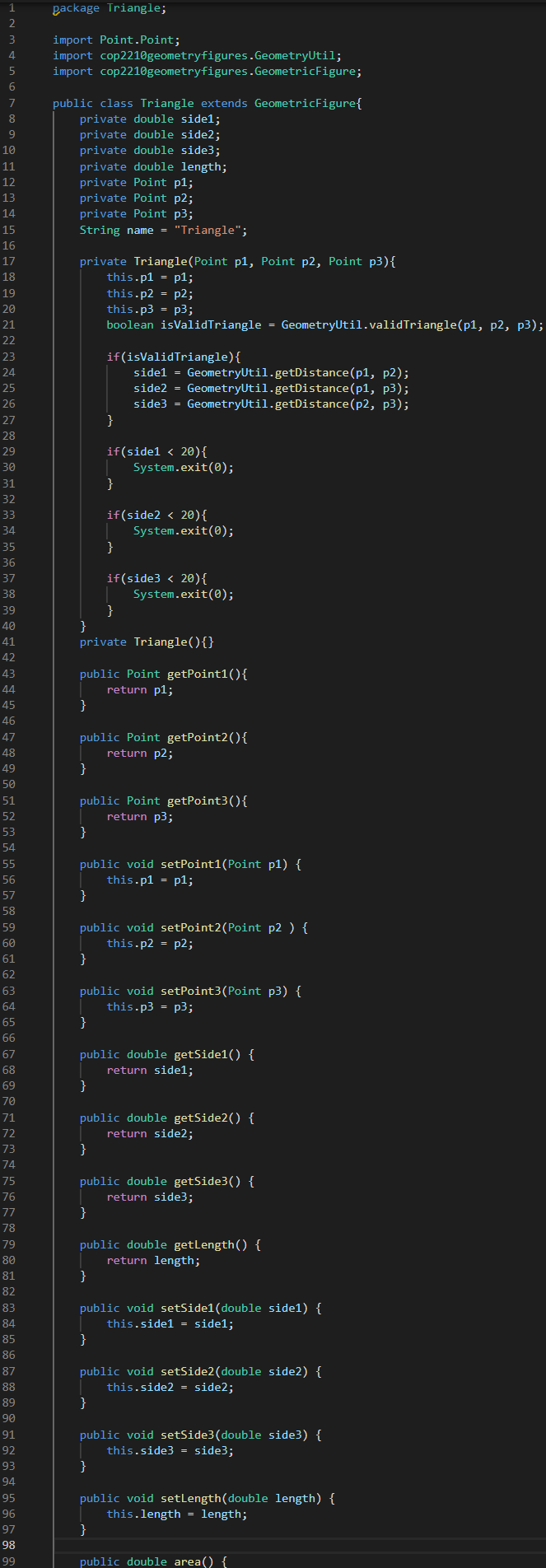 Solved (This is a continuation of a previous Java coding | Chegg.com