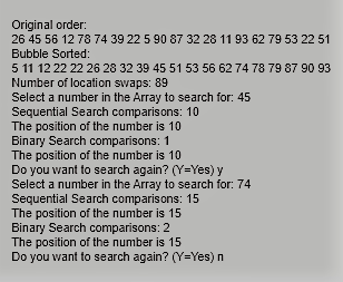 Solved In Python. Write a program that has an array of 20 | Chegg.com