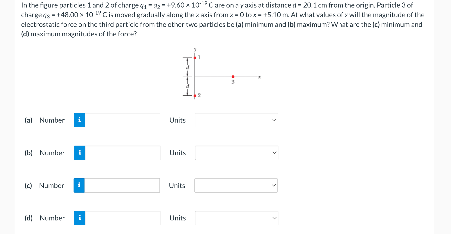 Solved In The Figure Particles 1 And 2 Of Charge | Chegg.com