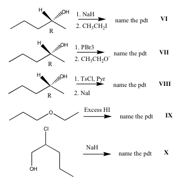 Solved Give the IUPAC names of the product for each of | Chegg.com