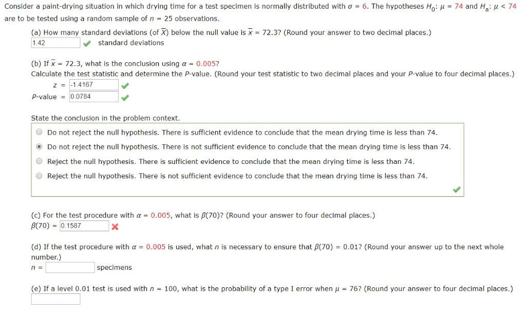 Solved Consider a paint-drying situation in which drying | Chegg.com