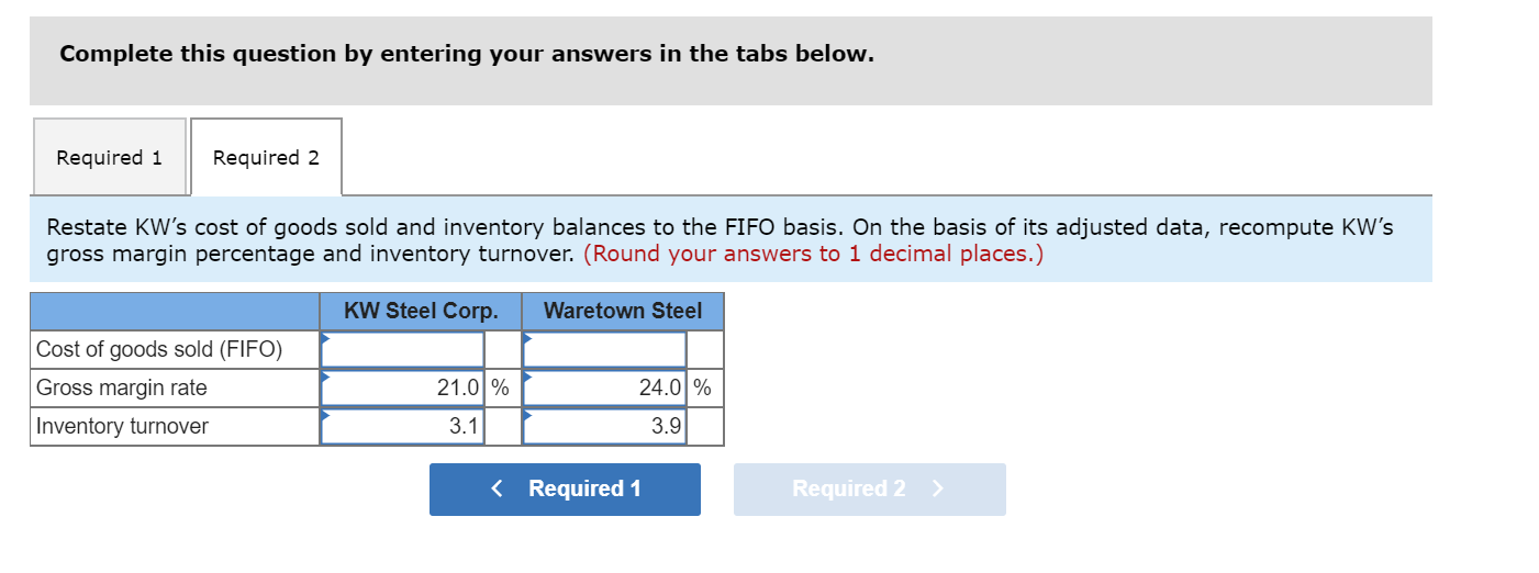 Solved Excercise 9-12 Converting LIFO to FIFO (LO9-5) KW