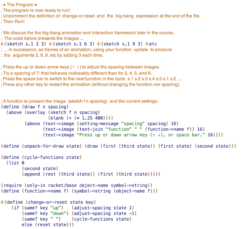 Read the comments and tests, IN ORDER, and | Chegg.com