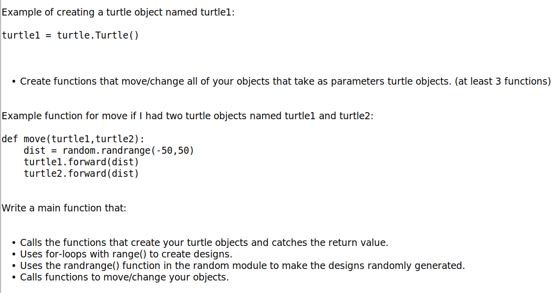 Solved Objectives 1. Use functional programming 2. Use range