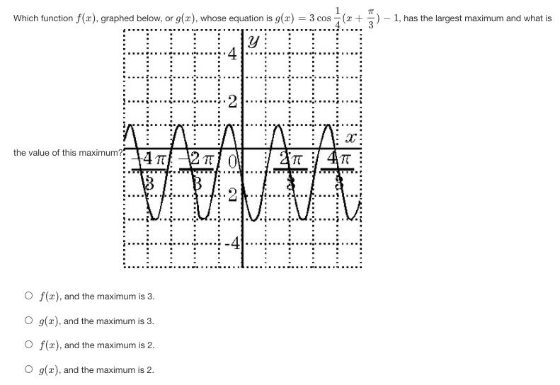 Solved wola 1, has the largest maximum and what is Which | Chegg.com