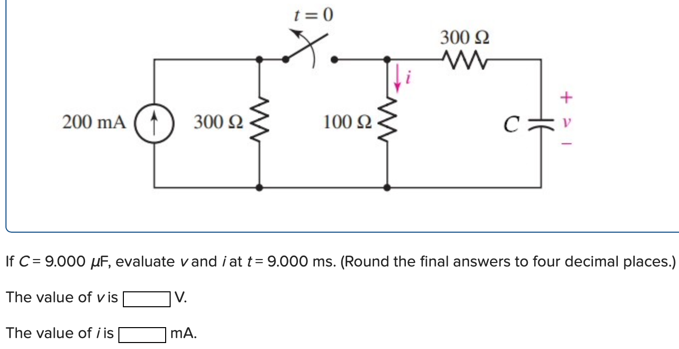 Solved Consider The Circuit Given Below. The Switch Has Been | Chegg.com