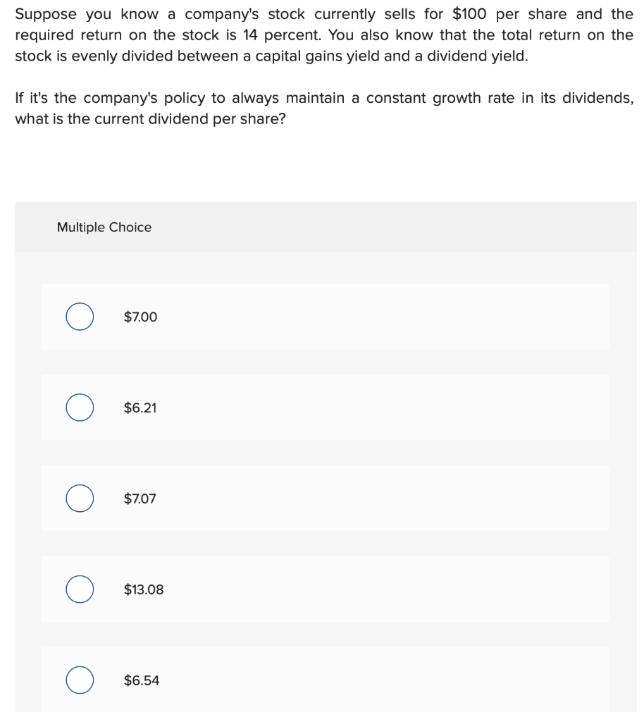 solved-suppose-you-know-a-company-s-stock-currently-sells-chegg