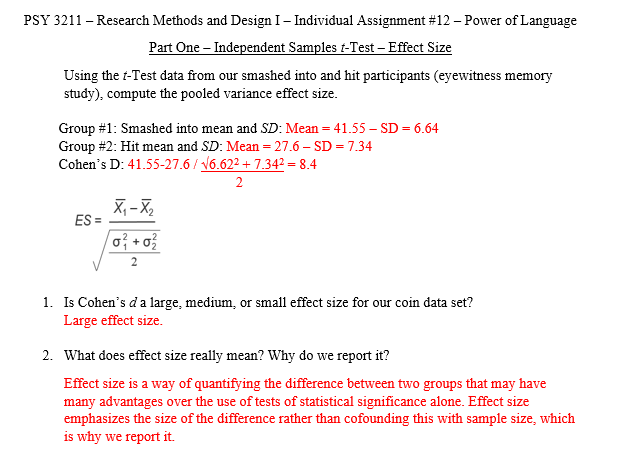 part-two-dependent-samples-t-test-use-part-one-chegg