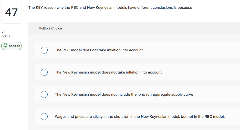 Solved Which of the following is true with respect to Fiscal | Chegg.com