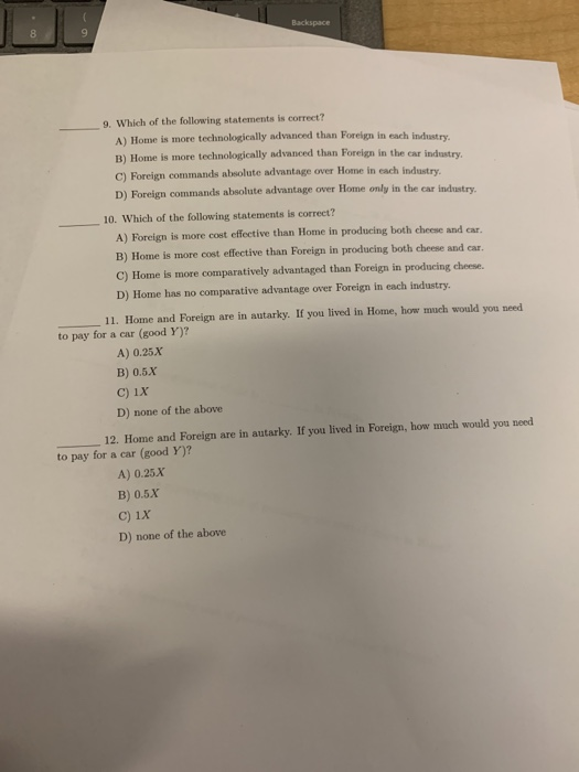 Solved Answer questions 3 through 6 based on the following | Chegg.com