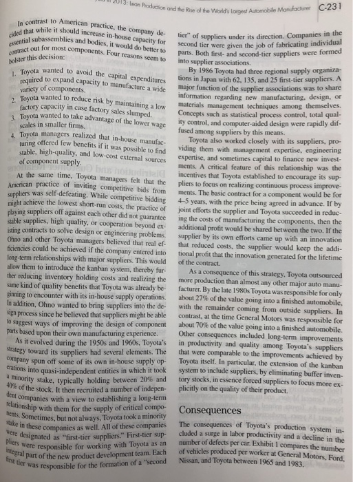 Solved Read the case study and answer the questions below in | Chegg.com