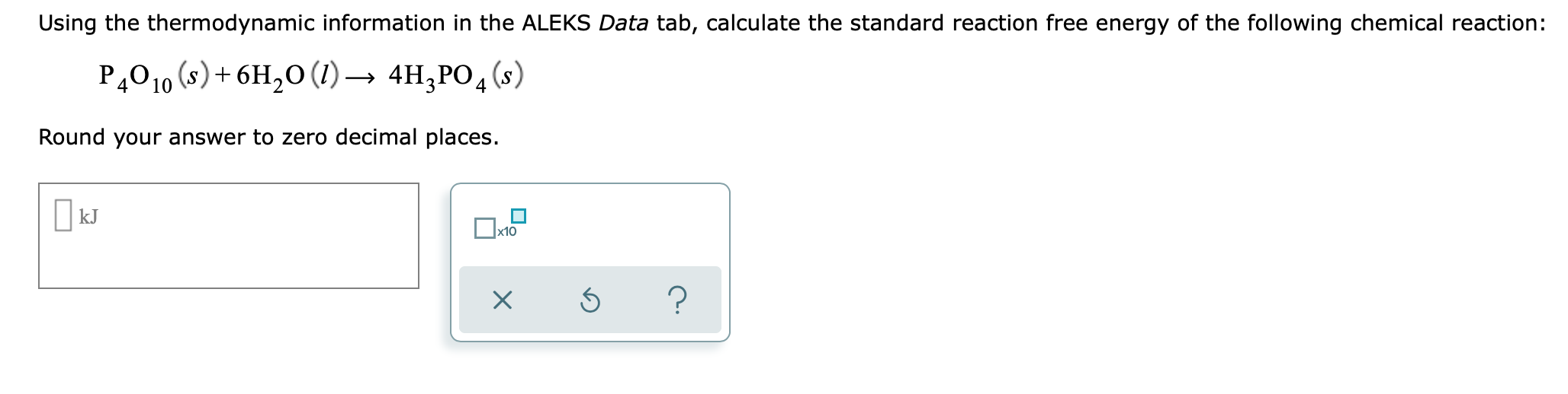 Using the thermodynamic information in the ALEKS Data