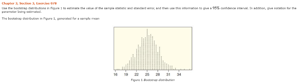 Solved Chapter 3, Section 3, Exercise 078 Use the bootstrap